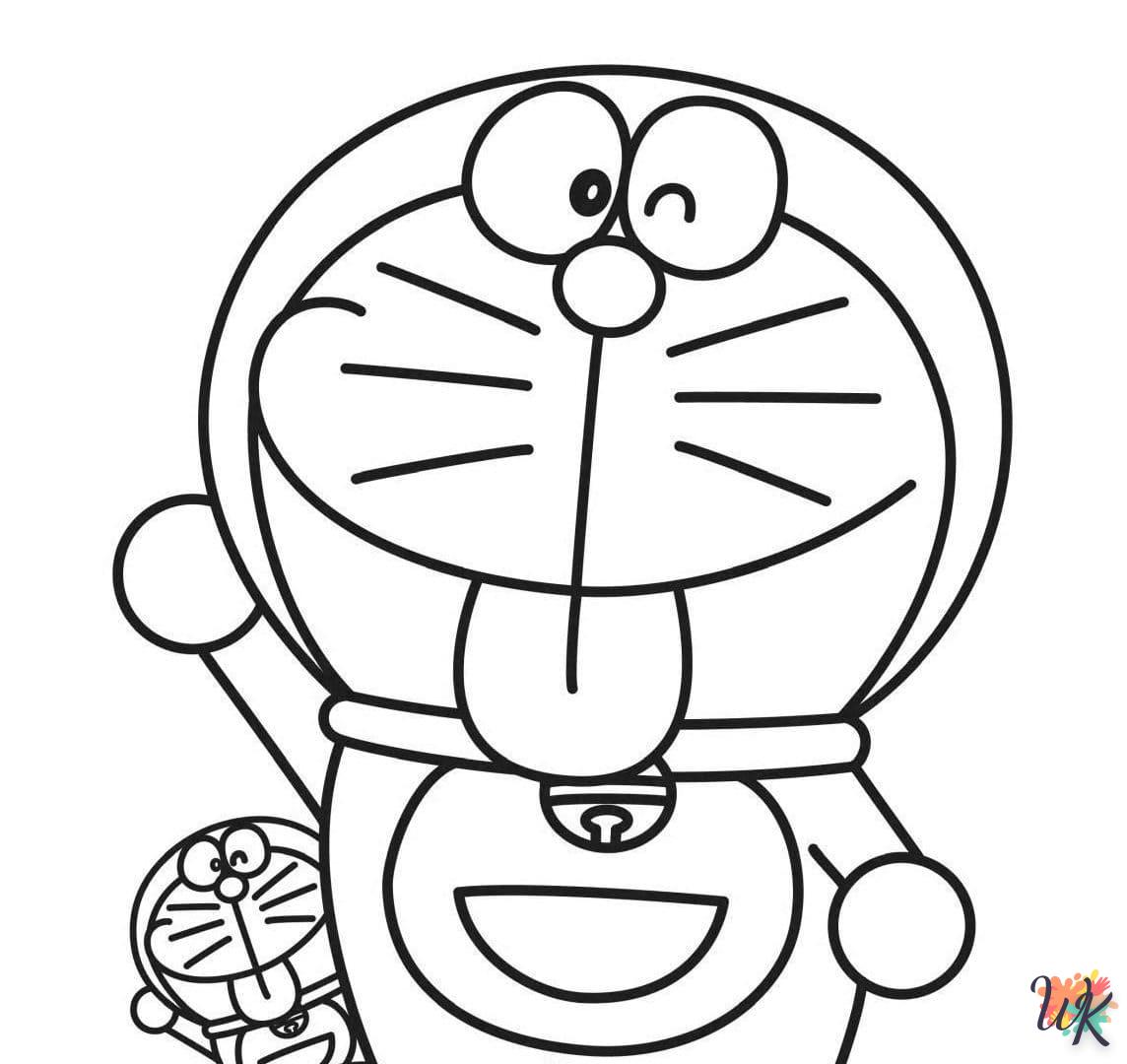Dibujos para Colorear Doraemon 22