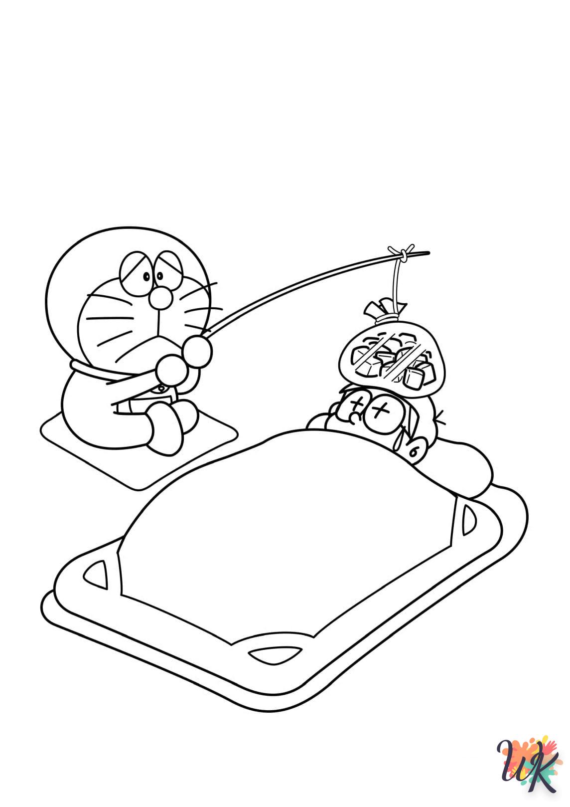 Dibujos para Colorear Doraemon 27