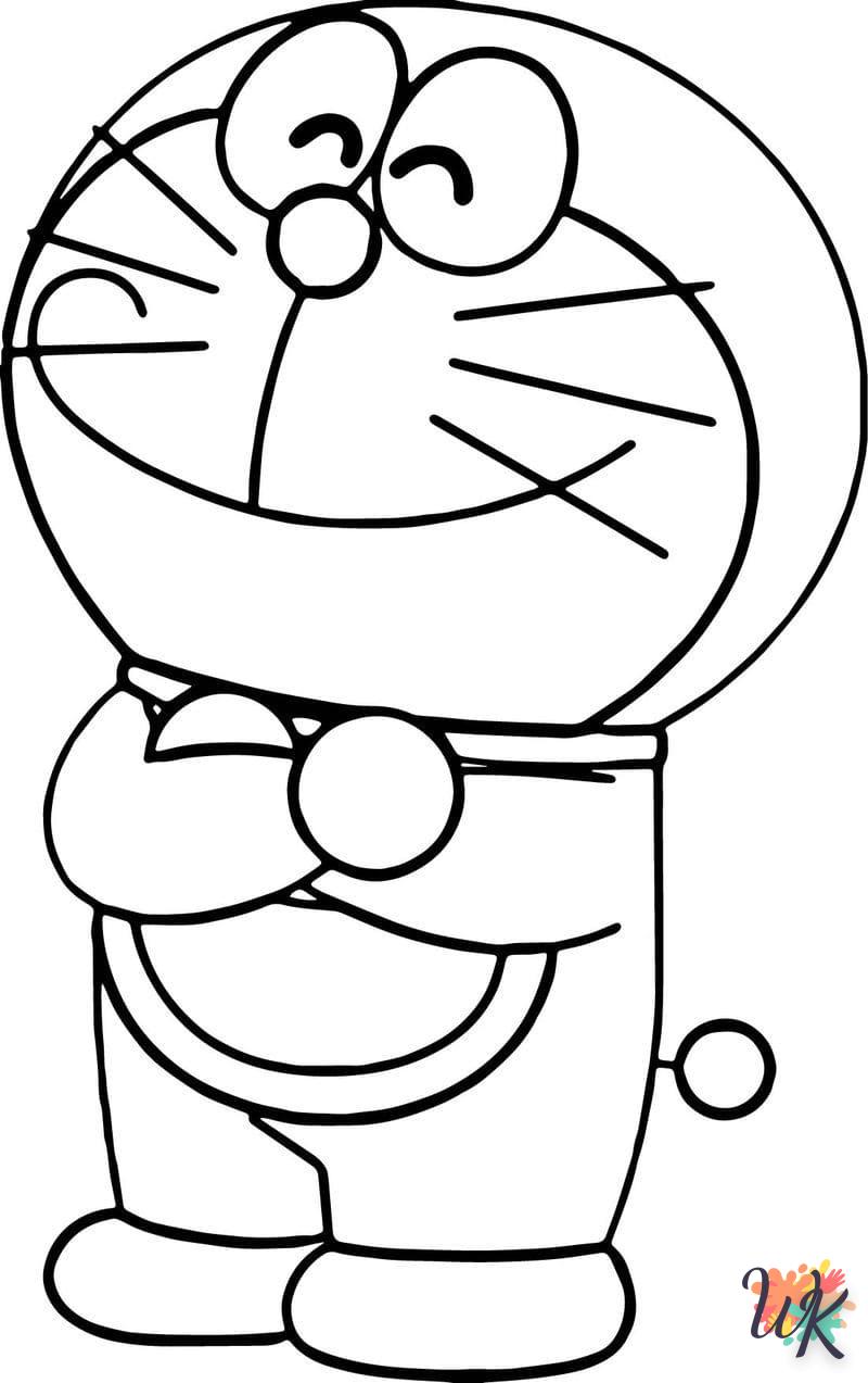 Dibujos para Colorear Doraemon 3