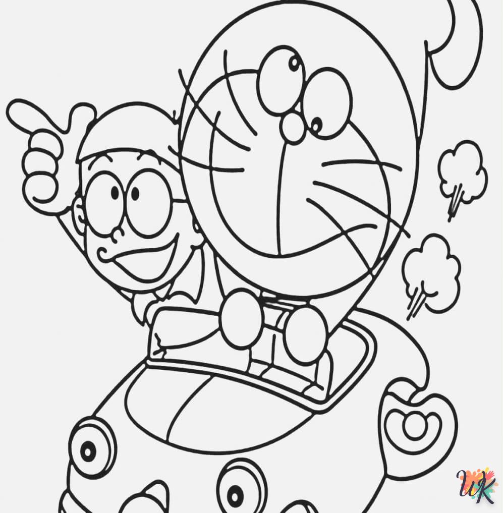 Dibujos para Colorear Doraemon 31