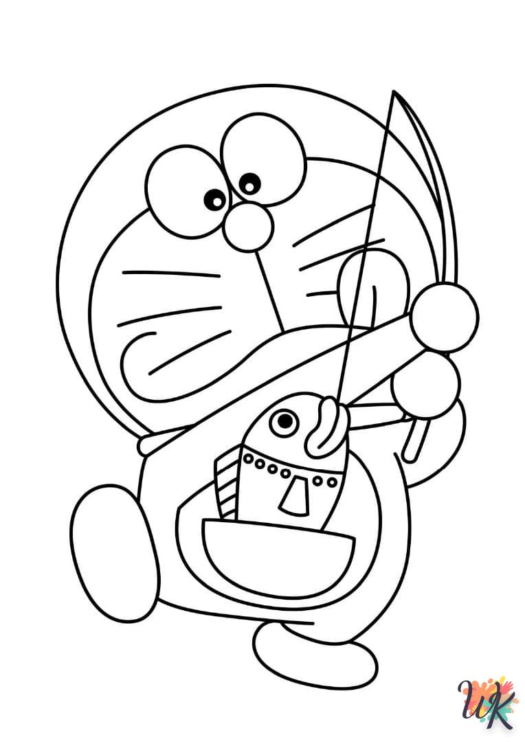 Dibujos para Colorear Doraemon 4