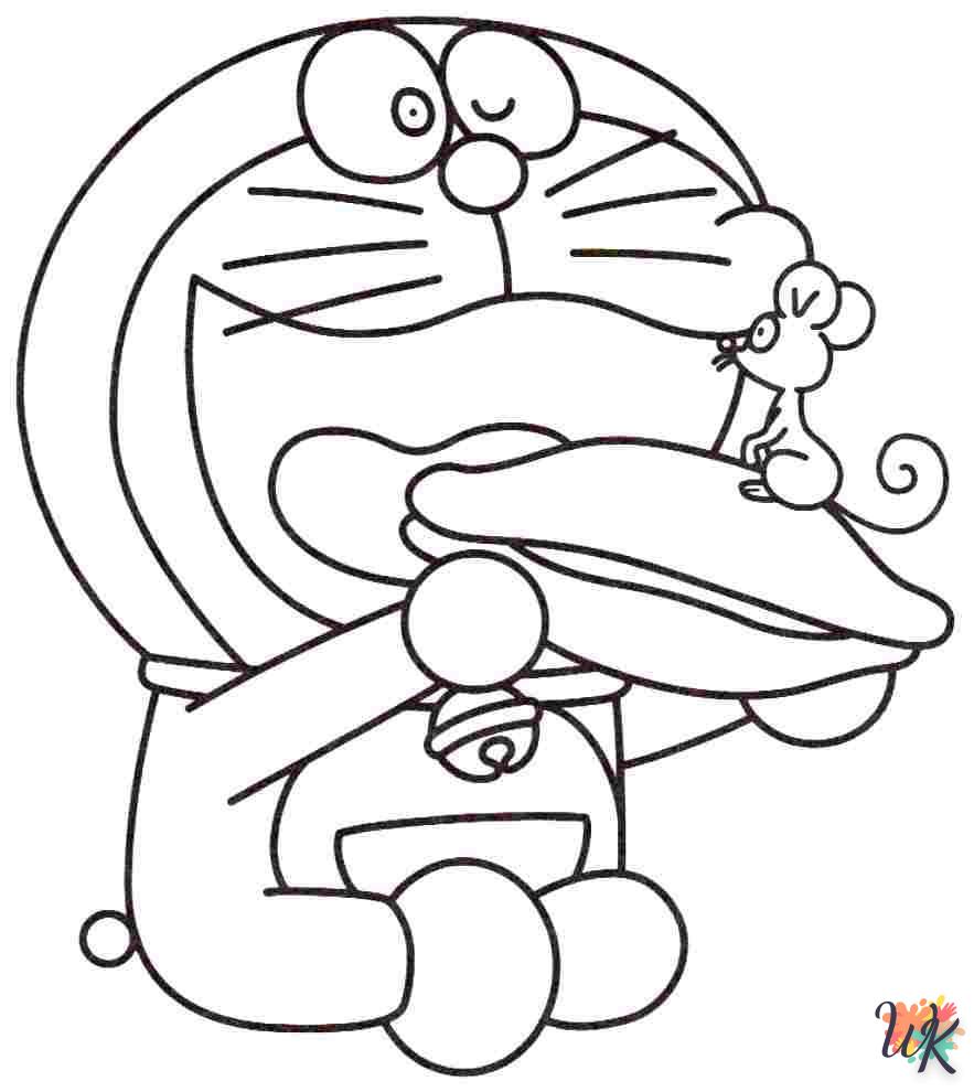 Dibujos para Colorear Doraemon 42