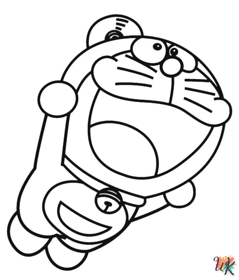 Dibujos para Colorear Doraemon 43