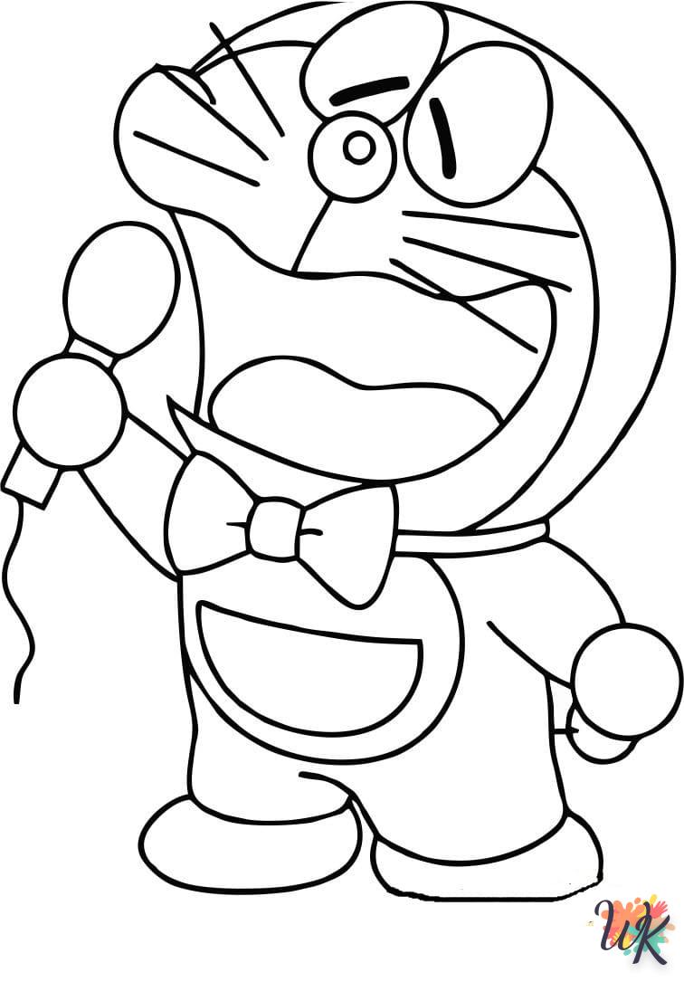 Dibujos para Colorear Doraemon 46