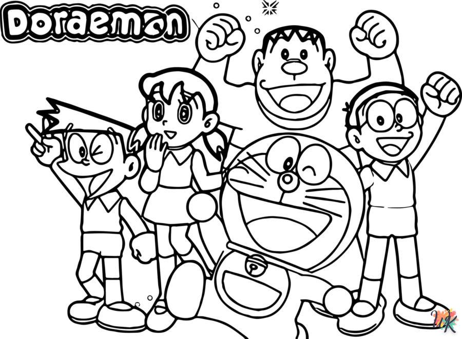 Dibujos para Colorear Doraemon 50