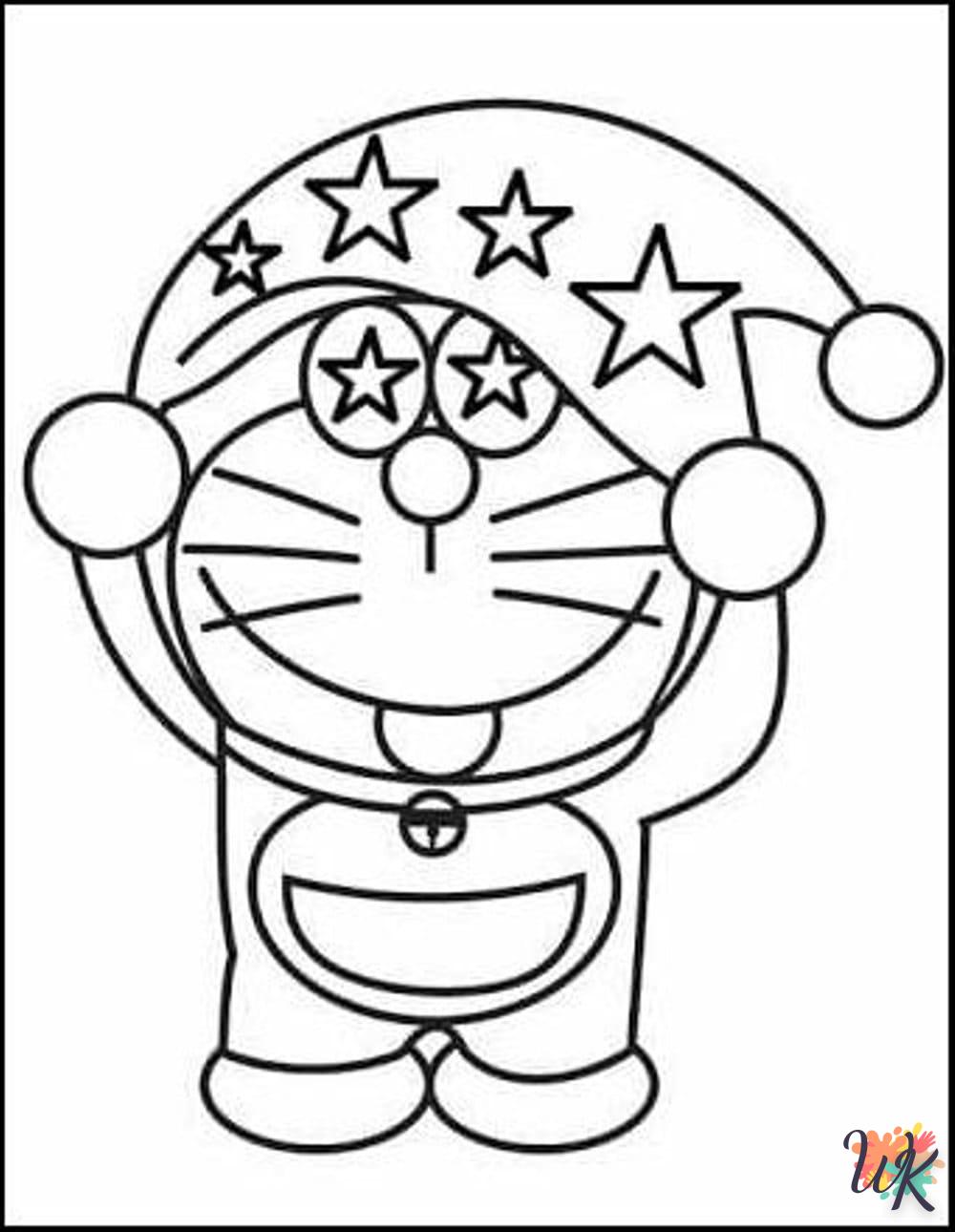 Dibujos para Colorear Doraemon 54