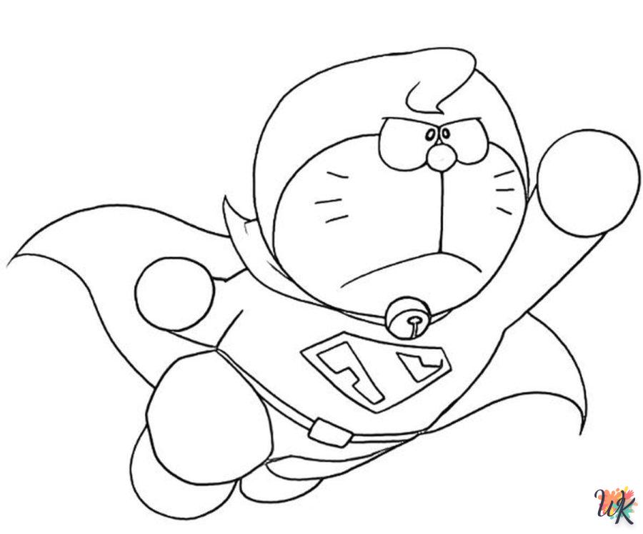 Dibujos para Colorear Doraemon 55