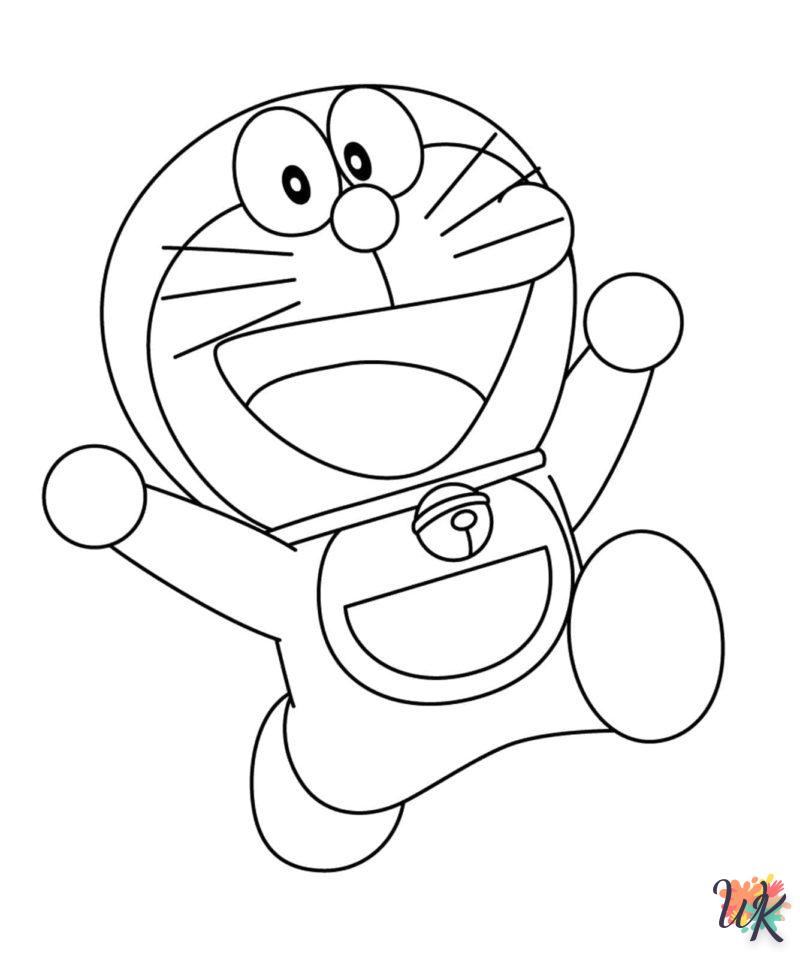 Dibujos para Colorear Doraemon 56