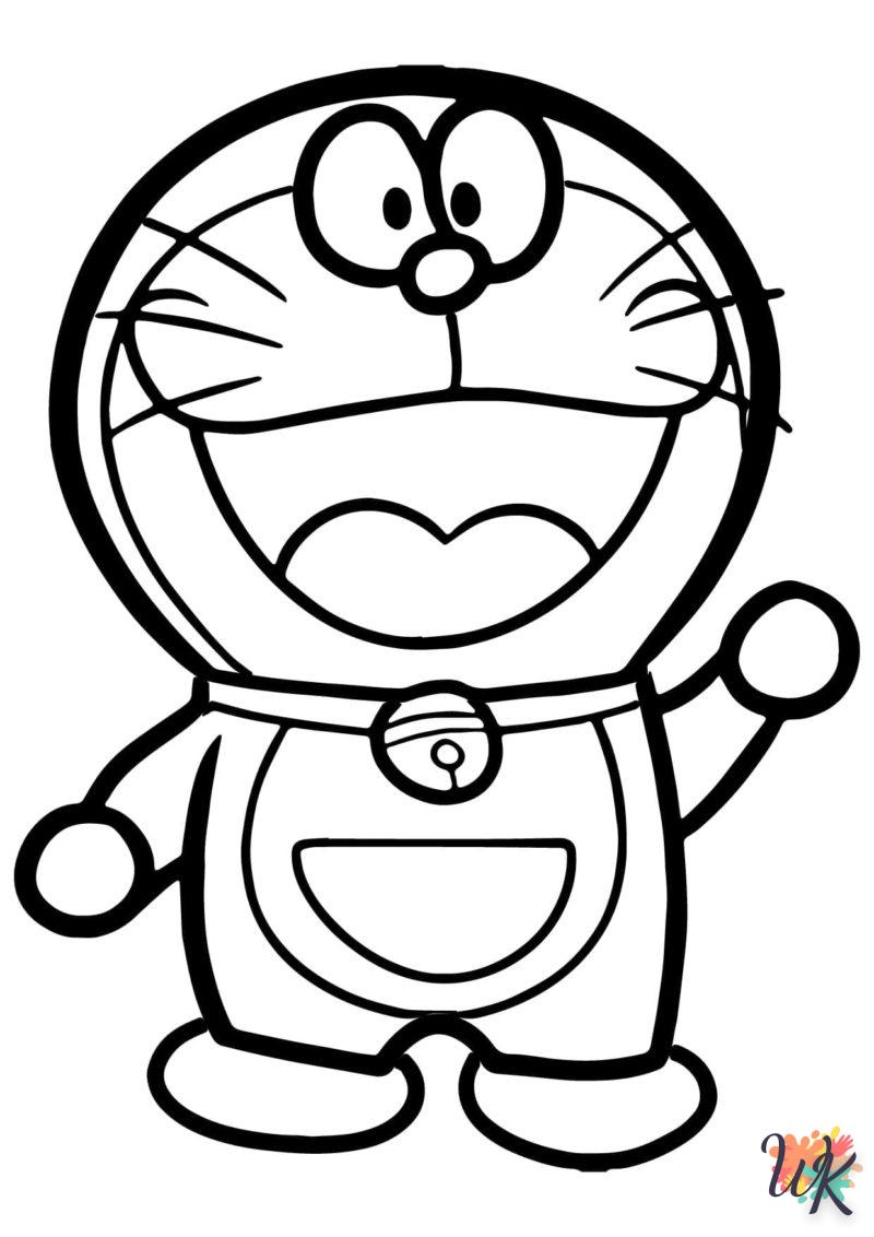 Dibujos para Colorear Doraemon 57