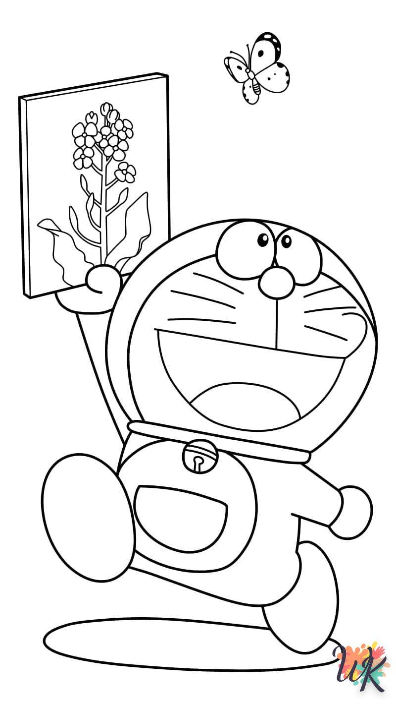 Dibujos para Colorear Doraemon 58