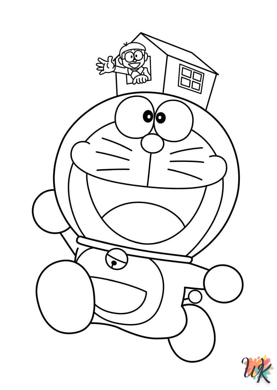 Dibujos para Colorear Doraemon 66