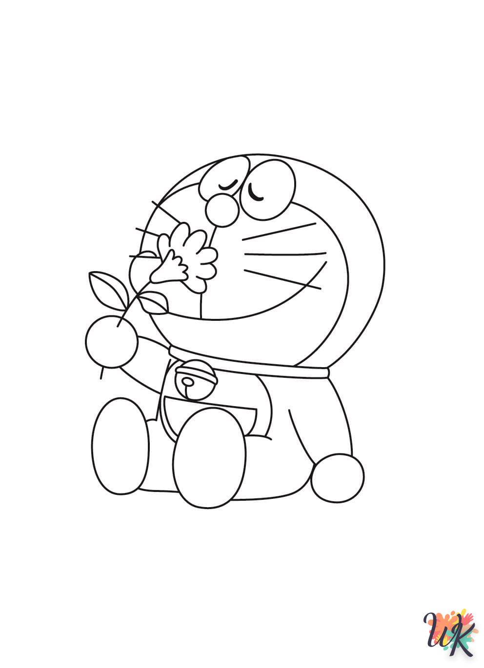 Dibujos para Colorear Doraemon 68