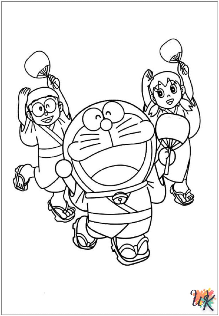 Dibujos para Colorear Doraemon 69