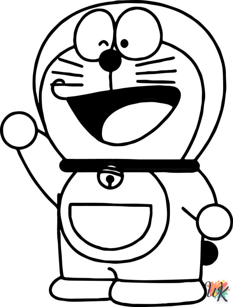 Dibujos para Colorear Doraemon 75
