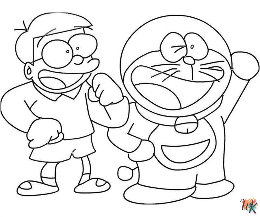 Dibujos para Colorear Doraemon 81