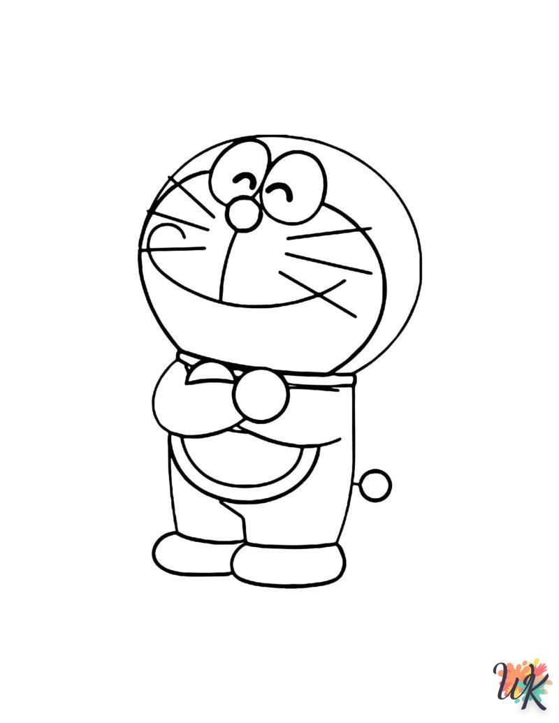 Dibujos para Colorear Doraemon 91