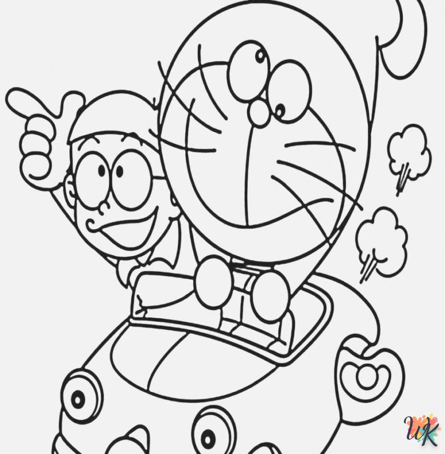 Dibujos para Colorear Doraemon 92