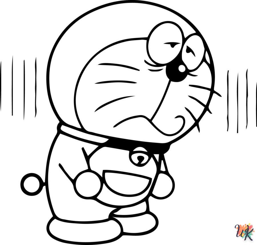 Dibujos para Colorear Doraemon 96