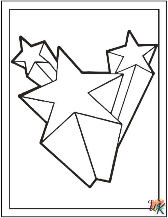 Dibujos para Colorear Estrella 23