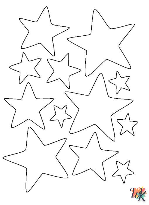 Dibujos para Colorear Estrella 24