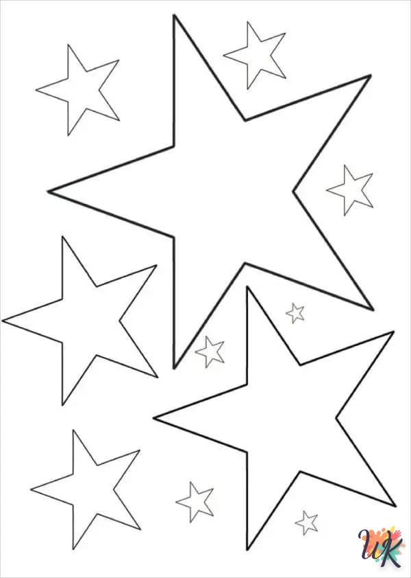 Dibujos para Colorear Estrella 28