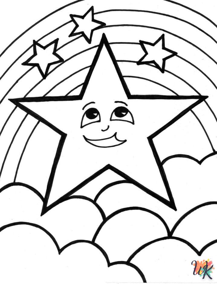 Dibujos para Colorear Estrella 32