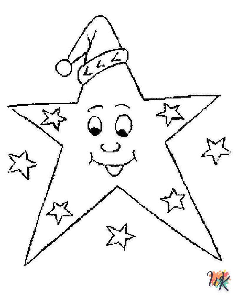 Dibujos para Colorear Estrella 33