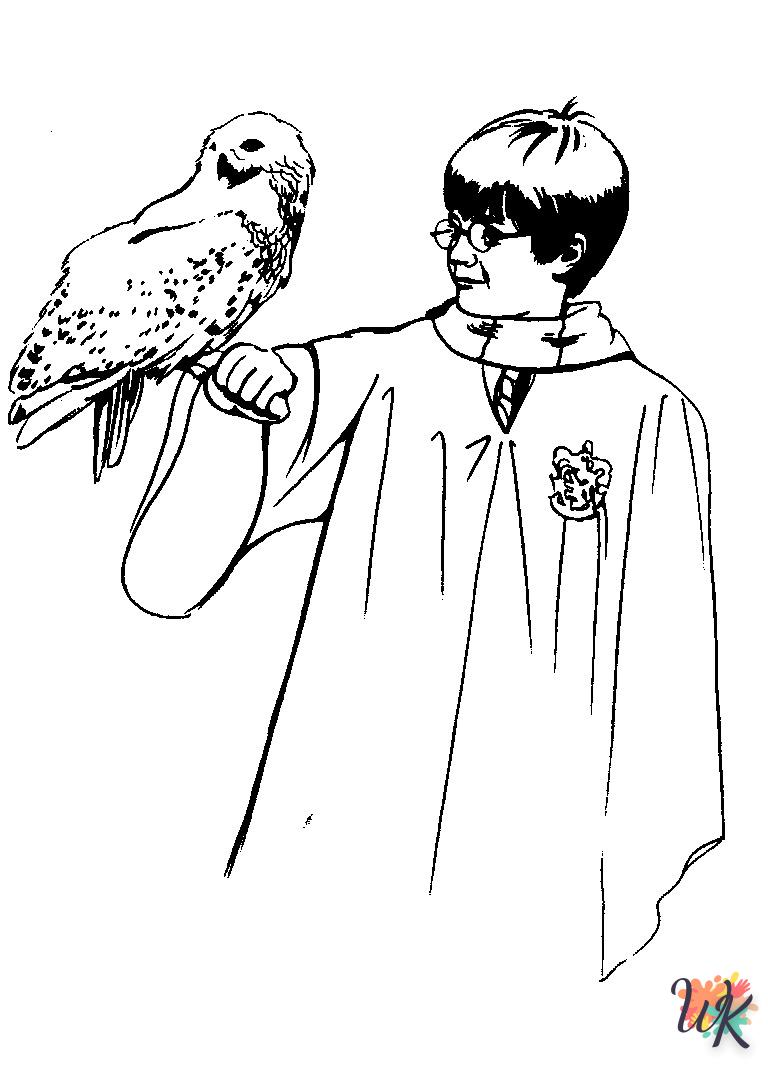 Dibujos para Colorear Harry Potter and the Philosophers Stone 4