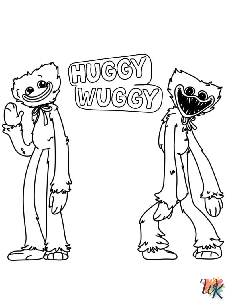 Dibujos para Colorear Huggy Wuggy 15