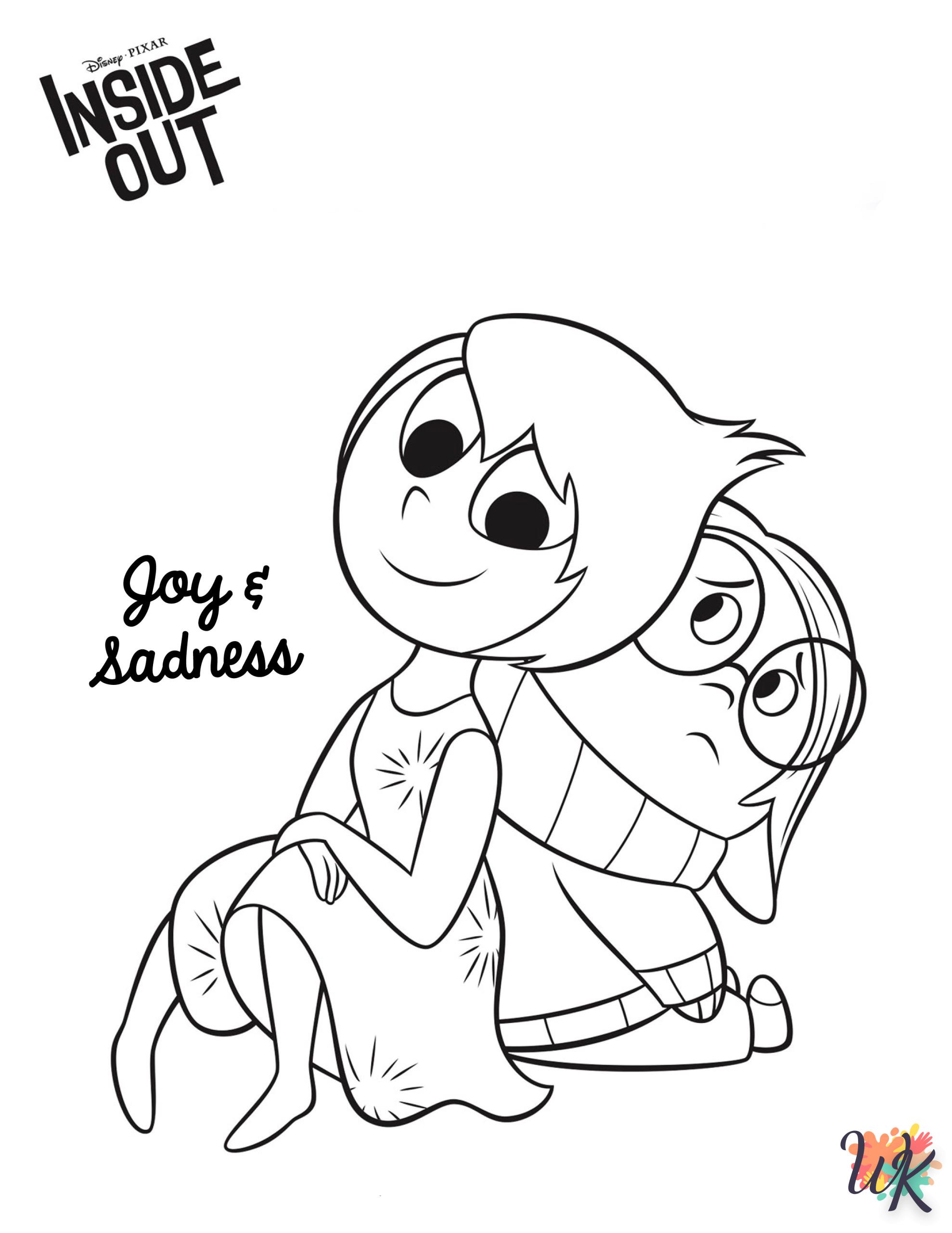 Dibujos para Colorear Inside Out 36 scaled