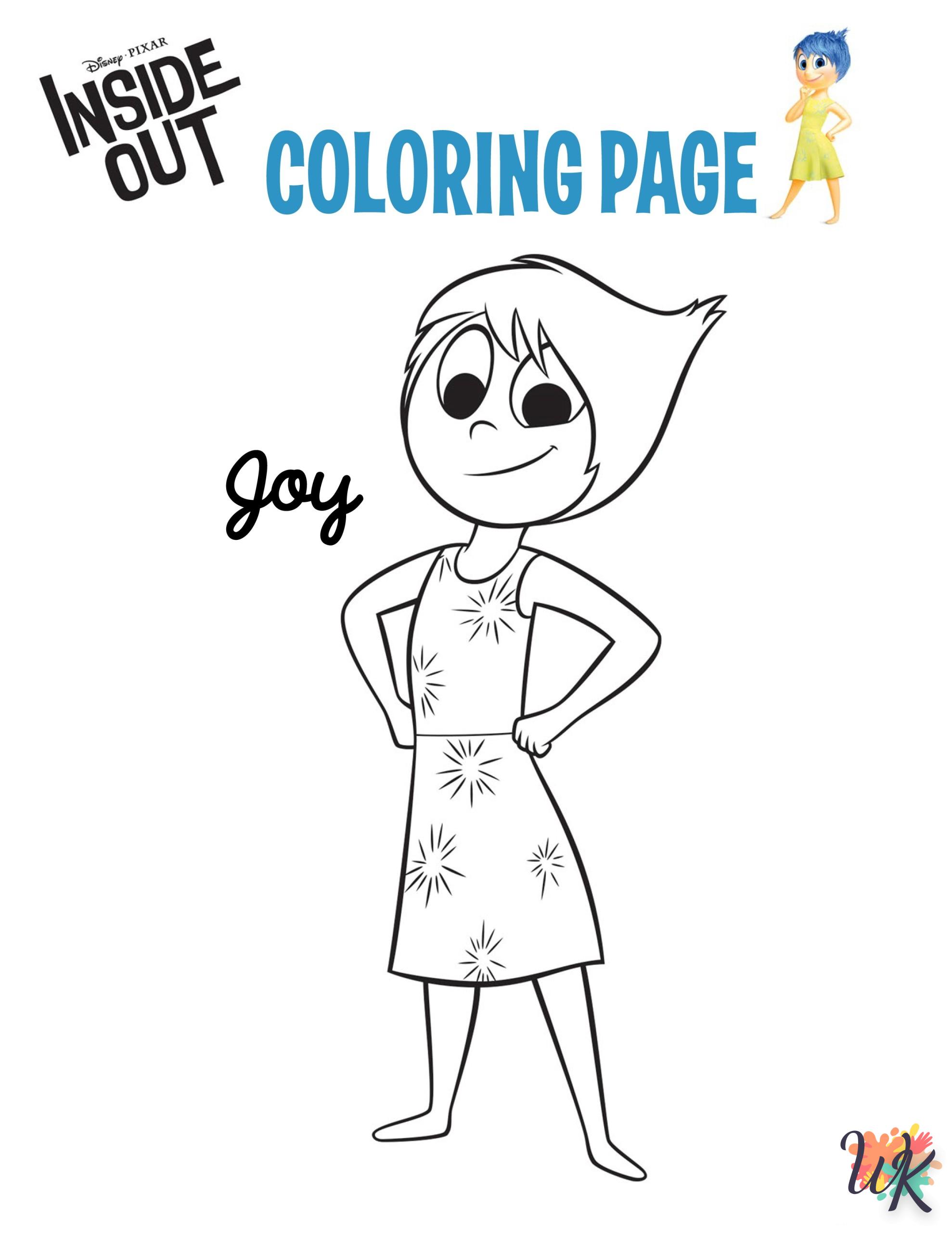 Dibujos para Colorear Inside Out 40 scaled