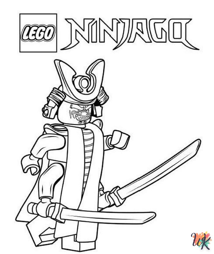 Dibujos para Colorear Lego Ninjago 1