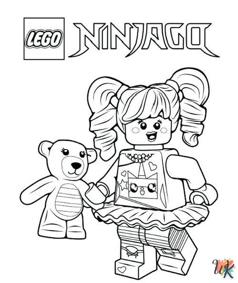 Dibujos para Colorear Lego Ninjago 16