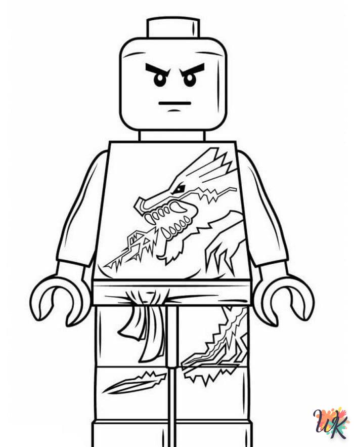 Dibujos para Colorear Lego Ninjago 47