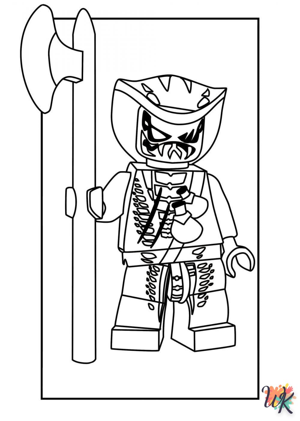 Dibujos para Colorear Lego Ninjago 60