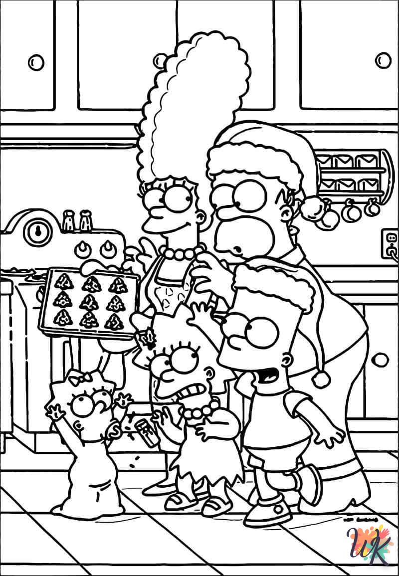 Dibujos para Colorear Los Simpson 69