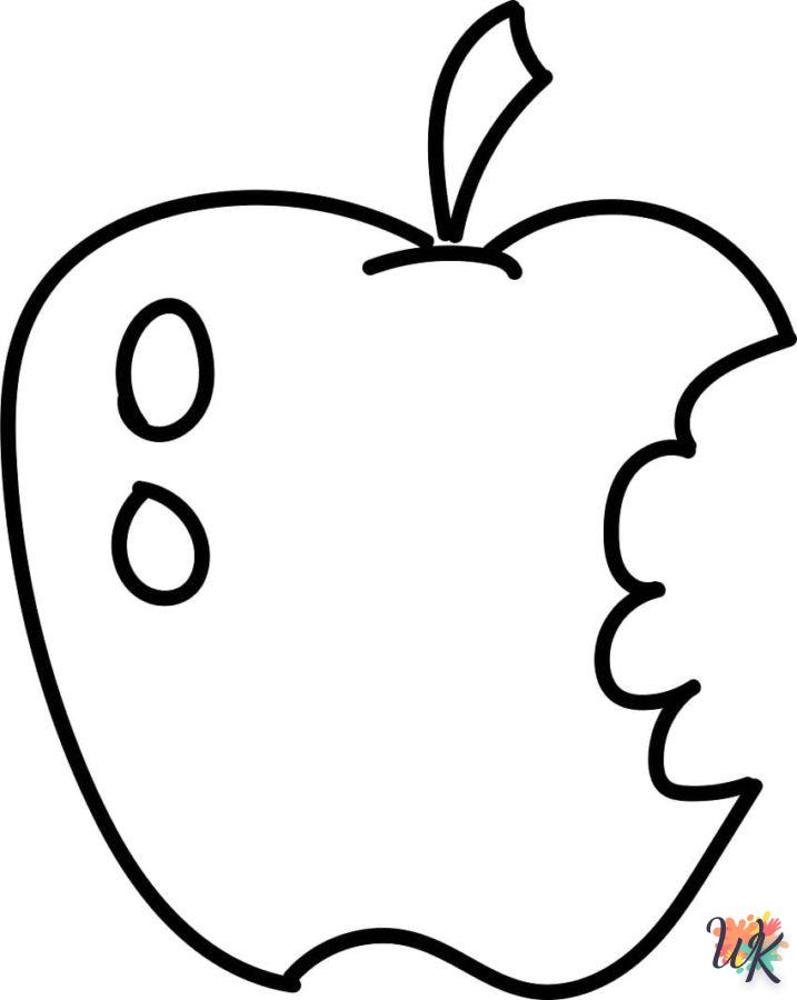 Dibujos para Colorear Manzanas 33