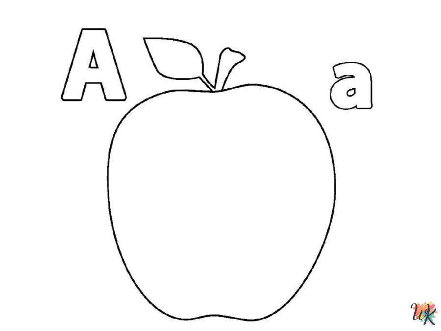 Dibujos para Colorear Manzanas 40