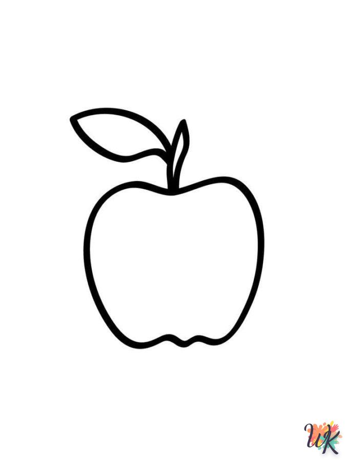 Dibujos para Colorear Manzanas 66