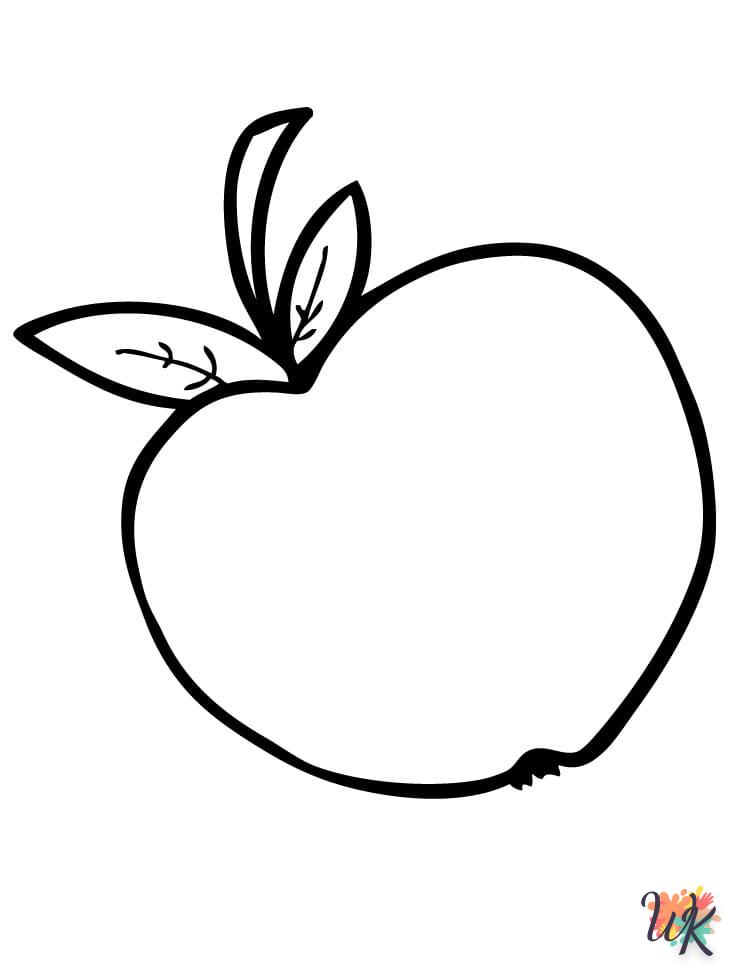Dibujos para Colorear Manzanas 92