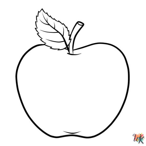 Dibujos para Colorear Manzanas 98