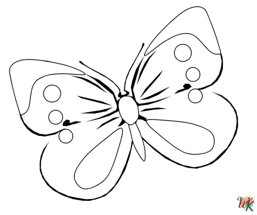 Dibujos para Colorear Mariposas 101