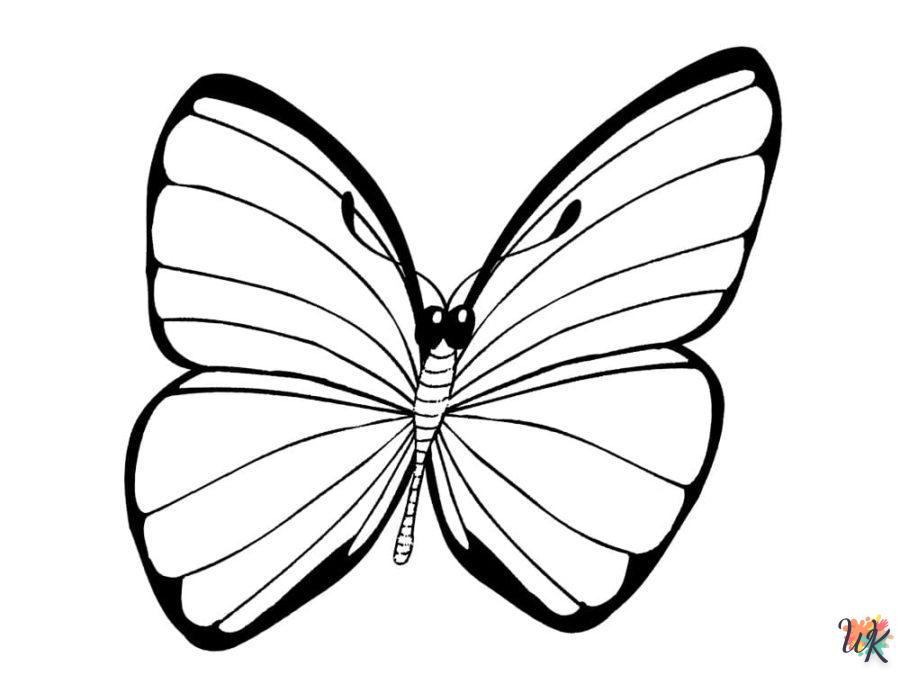 Dibujos para Colorear Mariposas 103