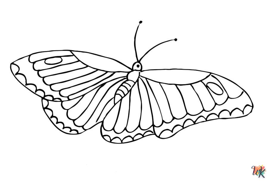 Dibujos para Colorear Mariposas 109