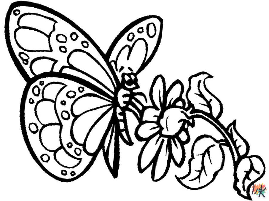 Dibujos para Colorear Mariposas 118