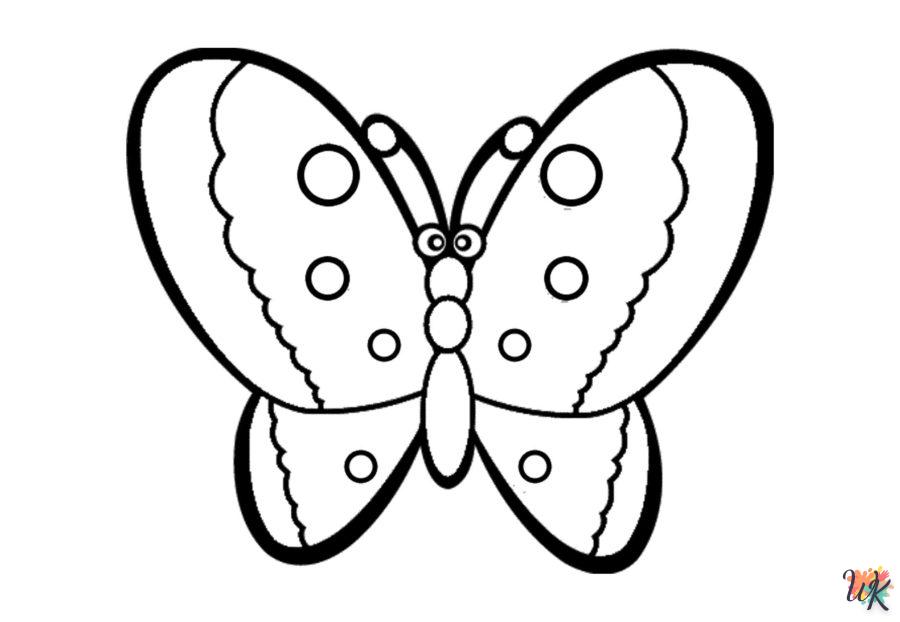 Dibujos para Colorear Mariposas 120