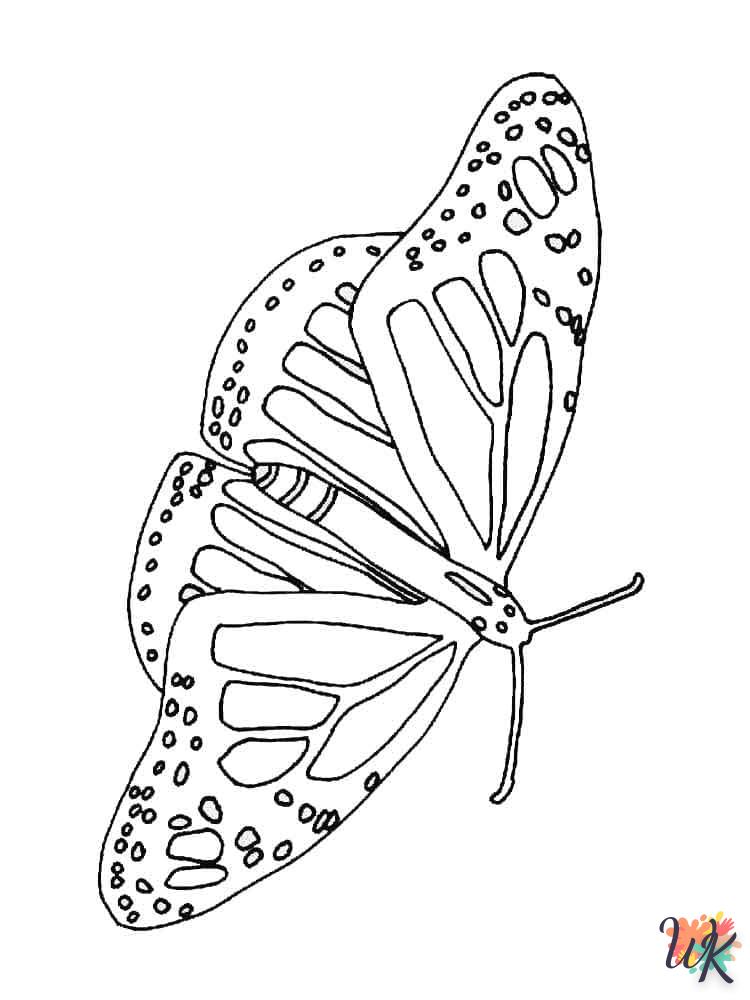 Dibujos para Colorear Mariposas 13