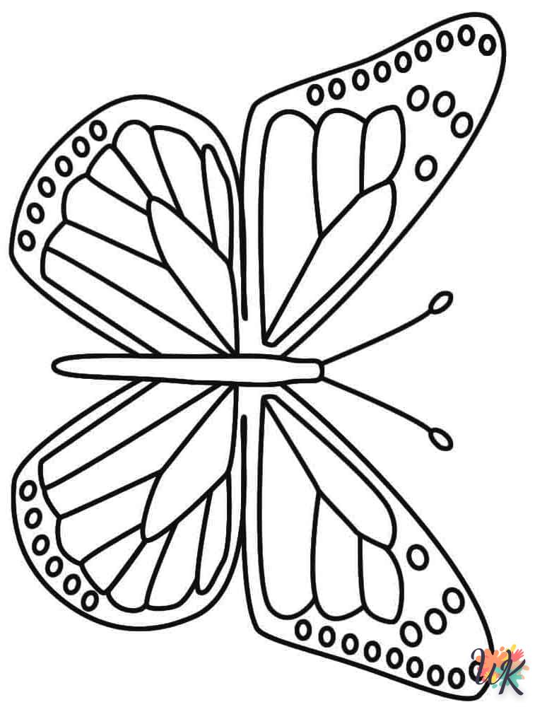 Dibujos para Colorear Mariposas 14