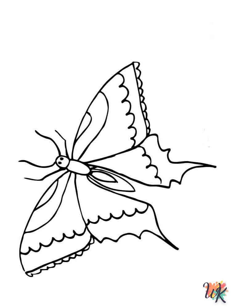 Dibujos para Colorear Mariposas 18