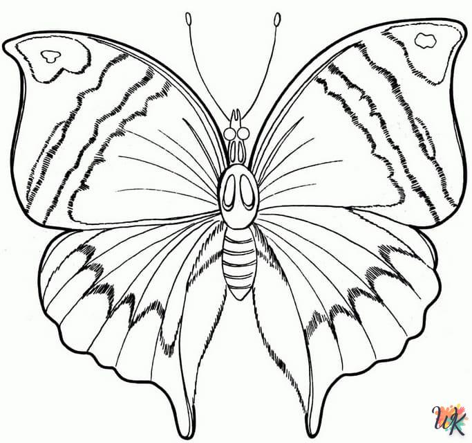 Dibujos para Colorear Mariposas 2